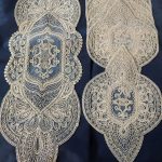 Supla Runner Seti Sunumluk Kordone Nakışlı Modern Amerikan Servis Takımı 6 Kişilik Set - Kahve