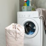 Çamaşır Torbası, Kirli Banyo Torbası, Düzenleyici Torba - ASTARSIZ - Ekru Hambez