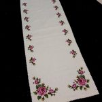 Kanaviçe Runner Dijital Baskılı 40x140cm