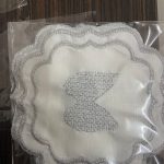 Kokteyl Peçetesi, Bardak Altlığı 6 Adet Sunum Peçetesi Gri