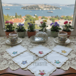 Sunumluk Peçete, Kokteyl Peçetesi, Kahve Yanı Sunumluk, Bardak Altlığı 6 Adet Sunum Peçetesi
