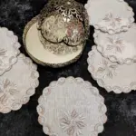 Sunumluk Peçete, Kokteyl Peçetesi, Kahve Yanı Sunumluk, Bardak Altlığı 6 Adet Sunum Peçetesi