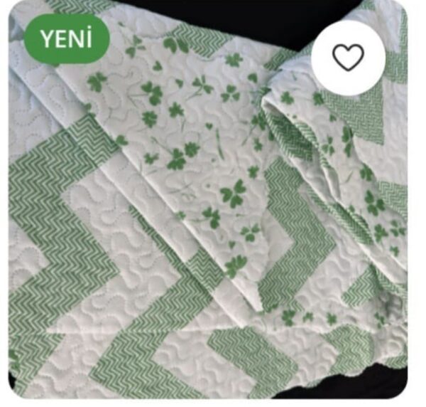 Tek Kişilik Yazlık Tek Pike  - YEŞİL RENK