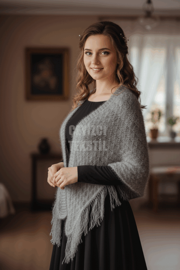 Çeyizlik Şal, Gelin Nişan Bohçası, Simli Şal, Lüks Şal