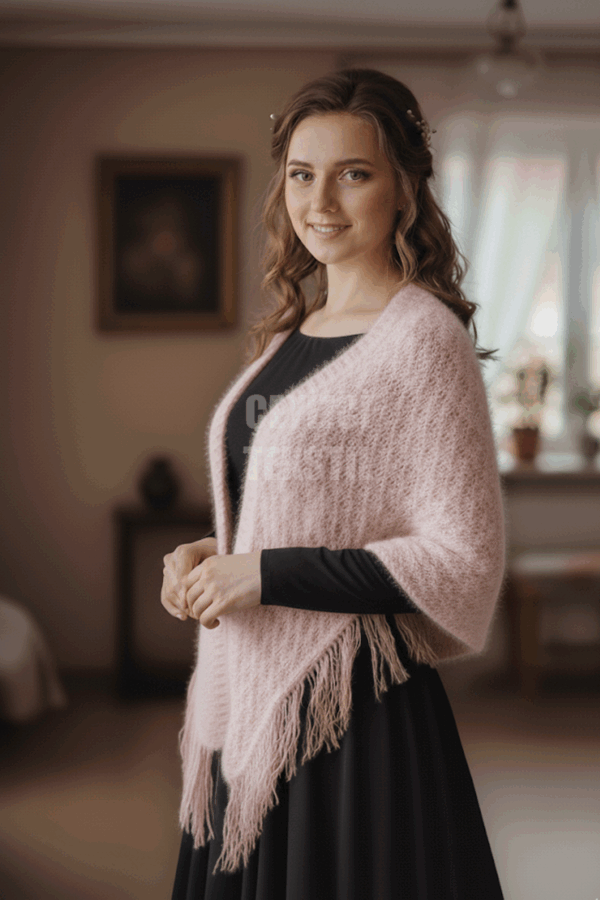 Çeyizlik Şal, Gelin Nişan Bohçası, Simli Şal, Lüks Şal